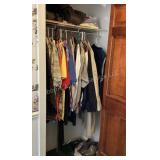 Upstairs menï¿½s closet cleanout