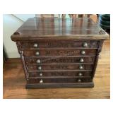 Antique Clark's Spool Chest