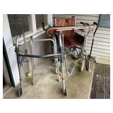 Wheel chair, walkers and canes