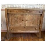 Small antique buffet or sideboard