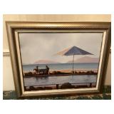 Picture by water, 34 1/2x28 1/2'