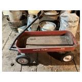 Smaller Radio Flyer wagon, 35' long