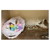 Easter decor; ceramic basket & more