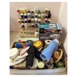 June Taylor Thread holder, mini sewing machine,