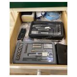 Kitchen drawer cleanout, Craftsman tool kits &