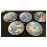 Collectible Hummingbird 6 1/2' Plates by