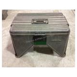 Flambeau step stool tool box with contents