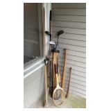 Vintage sports equipment