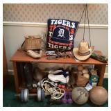 Boot Bench & Decor