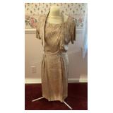 Dress form & dress, 47' tall as pictured
