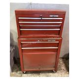 Craftsman rolling toolbox & contents