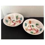 2 Eagle Brand Ironstone Bowls
