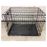 Pet crate with tray, 30x21 1/2' tall x 19ï¿½