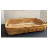 Large Longaberger Serving tray basket