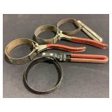 Oil filter wrenches