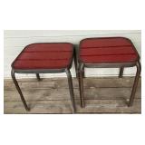 Stacking patio accent tables, 16 1/2ï¿½  x 16 1/2' t