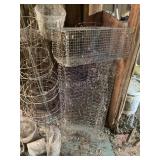 Tomato cages, screen, fencing