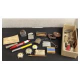 Small collectibles; watches, lighters & more