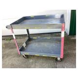 Utility shop cart, 38 1/2 w x 37 1/2 t x 24'