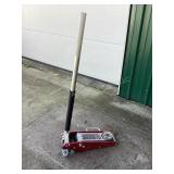 Shop Force 1 1/2 ton floor jack, works