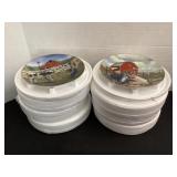 Danbury Mint Farm Scenes, 2 unopened unknown, 8