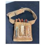 Klein Leather tool pouch & electrical tools