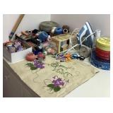 Sewing counter cleanoff