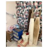 Upstairs Sewing room corner cleanout