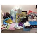 Fabric, batting, yarn & more