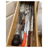 Drawer of knives