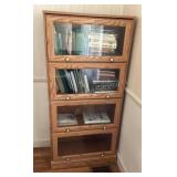Barrister bookcase & contents