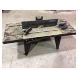 Craftsman router & table, works