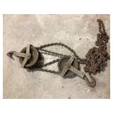 Timken roller hook chain block & tackle