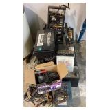 Battery cores & misc. old chargers