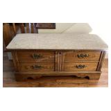 Lane cedar chest, locking mechanism removed
