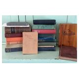 Books, religious, bible box & more