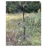 61" iron candle holder