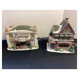 St. Nicholas Square Lighted Santaï¿½s Toy Shop &