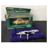 Jaguar hood ornament & Gold Plated 40th