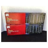 2 boxes 18" Twinkling LED falling meter or tube