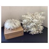 12 15" lighted snowflakes (separate) & 10ï¿½