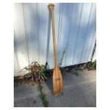 47" wood paddle