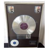 Bonnie Raitt Multi-Platinum Sales Award Record