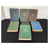 Set of 7 Vintage Modern Library Books