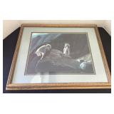 C.H. Renault Billy Goat Picture, 21 3/4x17 3/4"