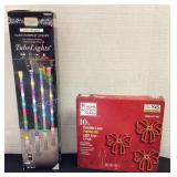 Tubelights (work) & Twinkling LED Bows (new)
