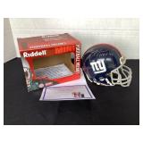 Autographed Frank Gifford New York Giants mini