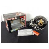 Autographed Ike Gilbert Heisman Trophy mini helmet