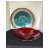 16 1/2&18" large coffee table bowls