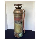 24" Antique Copper Buffalo Fire Extinguisher